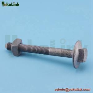 Buy cheap Hot DIP Galvanized Brace Bolt for Fastening a Brace to a Cross Arm High strength hex bolts hot dip galvanizing from wholesalers