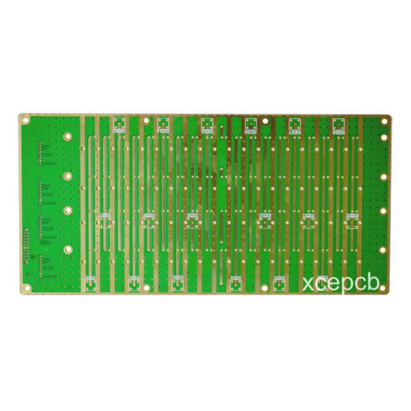F4B High Frequency Green Rigid PCB Service Custom Multi Layer HF PCB Boards 0