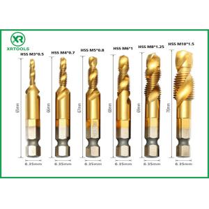 Buy cheap HSS Machine Taps with 6H Tolerance DIN371 Standard and H1 H2 H3 H4 Precision for Metric Threads from wholesalers