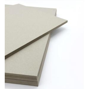 Customized Size Laminated plain paper 800gsm gray chip board sheets
