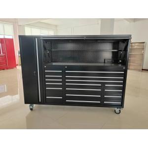 Buy cheap Power Coated Metal Garage Cabinets with Sliding Doors DIY Tool Box in Silver Finish from wholesalers