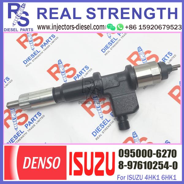 Buy cheap Original fuel injector 095000-6270 for common rail diesel engine injection nozzle 8-97610254-0 from wholesalers