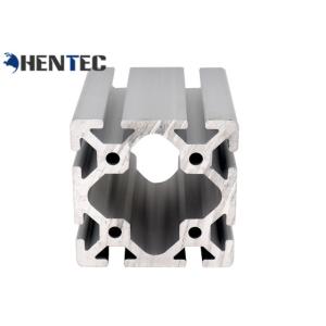 Buy cheap Silvery Anodized Aluminium Profile System T Slot Aluminium Extrusion from wholesalers