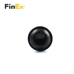 Buy cheap Customized Stainless Steel Truss Head Black Dacromet Pan Torx Step Shoulder Screw from wholesalers