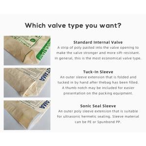 PP Woven Cement Bag With Valve 25KG 50KG Moisture Proof