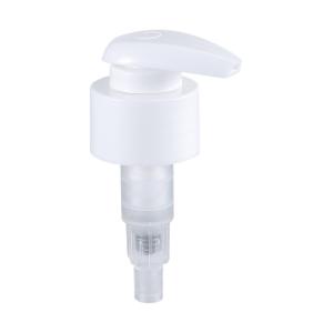 Buy cheap 24mm 28mm Screw Lotion Dispenser Pump Plastic PP Material With Smooth Ribbed Closures from wholesalers