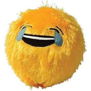 6" Inflatable Face Balls Diameter 20'' Fluffy Emoj Balls for Children