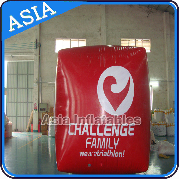 Quality Inflatable swimming buoy with customized logo for swim event for sale