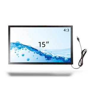 Buy cheap 10 Points DIY IR Touch Frame 15 Inch Touch Screen Overlay 4:3 Ratio from wholesalers