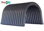 Buy cheap Black Inflatable Tunnel Tent Multi Function For Activities Exhibitions from wholesalers
