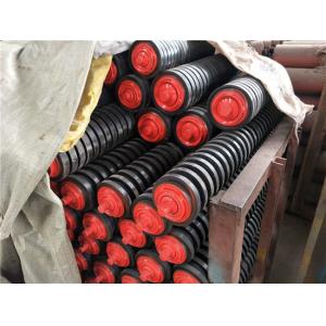 Buy cheap Black Ends Mining 220v Conveyor Impact Roller from wholesalers