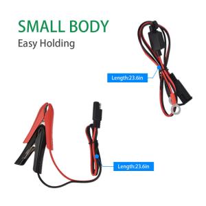 12V Battery PVC Insulated Alligator Clips Tinned Copper Multiscene