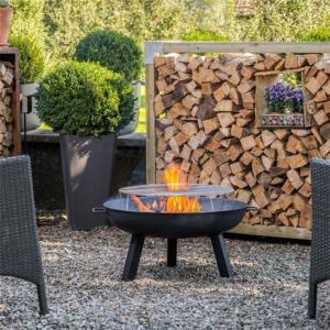 Buy cheap Customized Pation Black Metal Brazil Carbon Steel Round Fire Pit Bowl from wholesalers