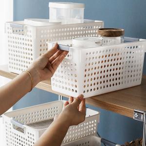 Buy cheap 14x30cm Plastic Storage Basket Drawer Organizers Rectangle from wholesalers