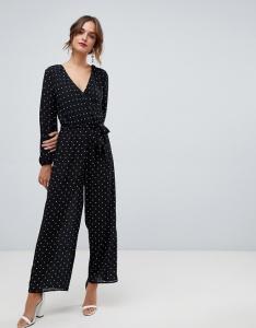 Buy cheap OEM hot sale long sleeve girls spot jumpsuit with wrap product