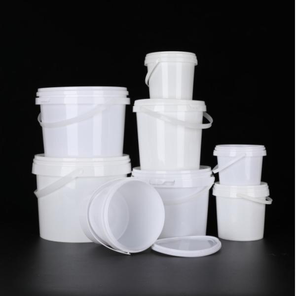 Quality Thermal Transfer Printing Food Grade Tub with Convenient Handle for sale