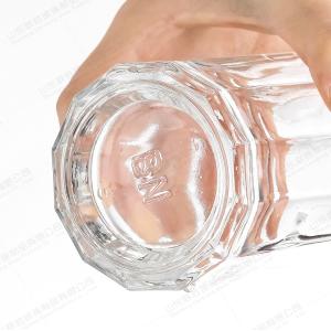 Buy cheap Transparent Wine Glass Bottle 250ml 500ml 700ml for Glass Bottle Surface Handling from wholesalers