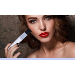 Buy cheap eye shadow integrated aluminum ferrite plastic handle flat brush from wholesalers