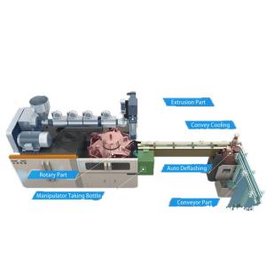 800ml 8 Molds Automatic Blow Molding Machine 60KG / Hour