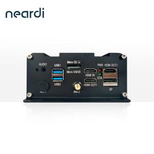 Buy cheap 64GB PCIe Mini Embedded Industrial Box PC 4K 1080P RS485 Communication from wholesalers