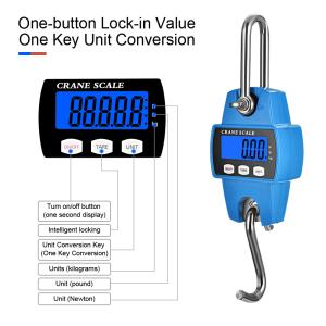 Buy cheap Customized Support Digital LCD Industrial Scale with Waterproof Detachable Hook and Blue Orange Display OEM/ODM Supported from wholesalers