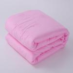 Buy cheap Natural mulberry silk quilt 100% cotton jacquard fabric in light pink /dark pink color from wholesalers