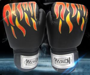 China Training Muay Thai Kick Fitness fitness Fighting PU Boxing Gloves on sale