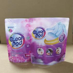Buy cheap Customizable Child Resistant Laundry Detergent Bag 2-4 mil Thickness from wholesalers
