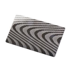 Buy cheap Embossed Decorative Stainless Steel Sheet For Kitchen Backsplashes Heat Resistant from wholesalers