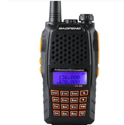 Quality UV 6R UHF VHF Dual Band Two Way Radio with CE FCC Rohs Certificate for sale