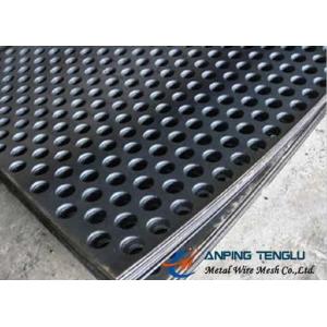 Buy cheap Material Mild Perforated Steel Mesh High Strength 1m Width from wholesalers