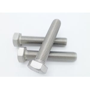 Buy cheap Hex Bolt Carbon Steel Grade 8.8 M12 1/2 Inch Zinc Plated High Strength Mechanical Applications from wholesalers