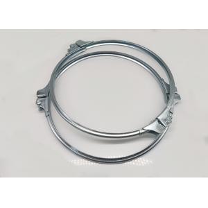 Buy cheap 250mm Galvanized Conduit Clamps Quick Connect Pull Ring With Sealant from wholesalers