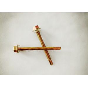 Metal Hex Washer Self Drilling Screws 4h Thread Tolerances For Lock Accessories