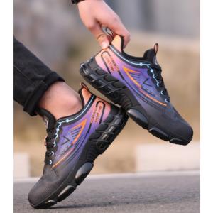 Buy cheap Flying Weave Work Air Cushion Sole Industrial Safety Shoes from wholesalers