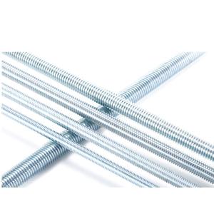 Anti Rust Fine Thread All Thread Rod , Metric Acme Threaded Rod Zn Plating