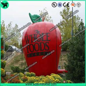 Buy cheap Advertising Inflatable Fruits Replica Giant Inflatable Apple Model from wholesalers