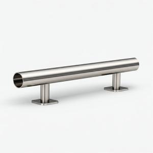 Heavy-Duty Stainless Steel Handrails with PVD Finish for Glass Fencing
