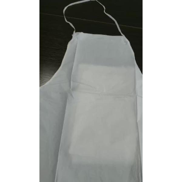 Disposable Nonwoven Microporous Film Laminate PP Membrane Coated Apron