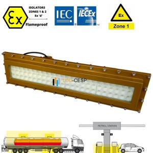 Buy cheap Ceiling Mount 50W 6500K Explosion Proof Fluorescent Lighting from wholesalers