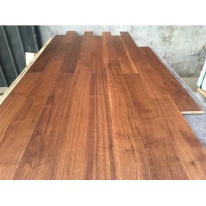 Buy cheap 18mm American Walnut Engineered Wood Flooring with Stained Finish and 25 Years Residential Warranty from wholesalers