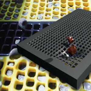 Buy cheap Heavy-Duty Rubber Screen Panel 305×610mm with 90 Shore Hardness for Iron Ore Scalping from wholesalers