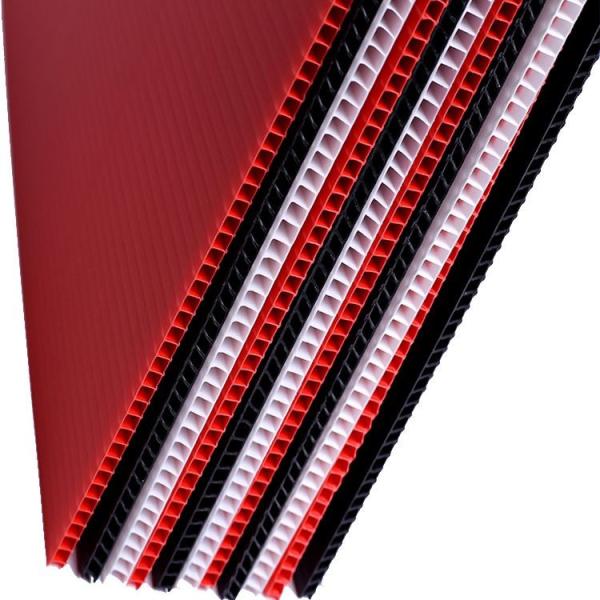 Buy cheap Good Toughness Hollow Core Plastic Sheets 610x920x3mm from wholesalers