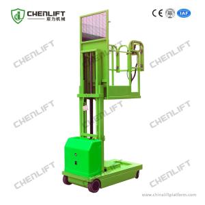 Buy cheap Electric Aerial Mobile Order Picker 300kg Self - Propelled Powered from wholesalers