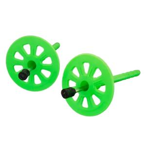 Buy cheap 3/4 Inch 50mm Green Plastic Insulation Cap Nails For Insulation from wholesalers