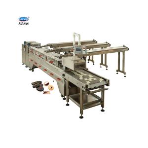 Buy cheap Chocolate Cream Sandwich Biscuit Machine 300-1200pcs/Min Speed from wholesalers