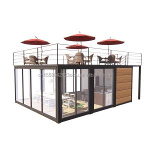 Buy cheap 20ft or 40ft Modular Container Small Kitchen Garden House Customized Color Prefabricated Warehouse for Country Marke from wholesalers
