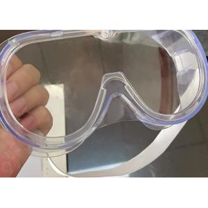 Buy cheap Clear Lightweight EN166 Disposable Protective Goggles from wholesalers