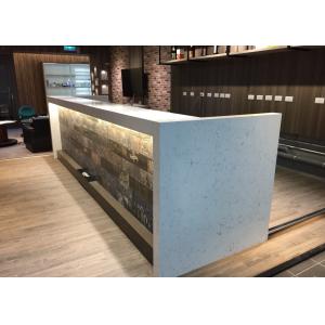 Buy cheap Scratch Resist Honed Finish Quartz Kitchen Countertops 3000mm X 1400mm from wholesalers