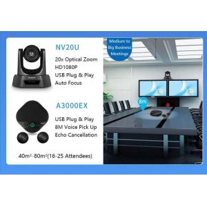 Buy cheap 20x optical zoom full hd usb ptz camera manufacturers with speakerphones with extension microphone from wholesalers